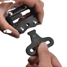 wholesale hunting pin belt metal harness slide 18KN webbing metal adjuster buckle