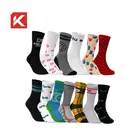 wholesale oem designer custom sock design own logo men crew sock with logo private label bamboo cotton sport socks