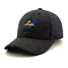 Promotion Embroidery Logo Fitted 6 Panel Knitted Fabric Baseball Hat
