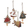 Amazon Hot Sale Fun Express Dancing Metal Angels Decor, Various Colors Christmas Decoration Material