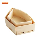 Box Strawberry Cherry Wooden Box Strawberry Wooden Container Biodegradable Wooden Package