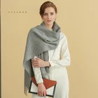 2019 Top Grade High Quality Real Pure Mongolian 100% Cashmere woolen scarf