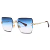HJ high quality sunglasses Gradient lens trend interchangeable sunglasses candy colors oversized sunglasses