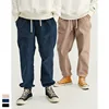 Wholesale Streetwear Clothing Men Winter Corduroy Jogger Pants Loose Overalls Solid Color Men Jogger Corduroy Pants