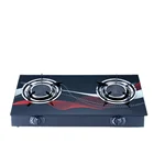Gas Stove Cooktop Stove Cooktop RD-GD152 Glass Top 2 Burner Gas Cooker China Gas Stove Cooktop
