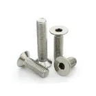 1/4-20UNC 304 stainless steel American countersunk head socket head cap screws
