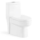 Chaozhou factory cheap hotel sanitary ware one piece squat toilet