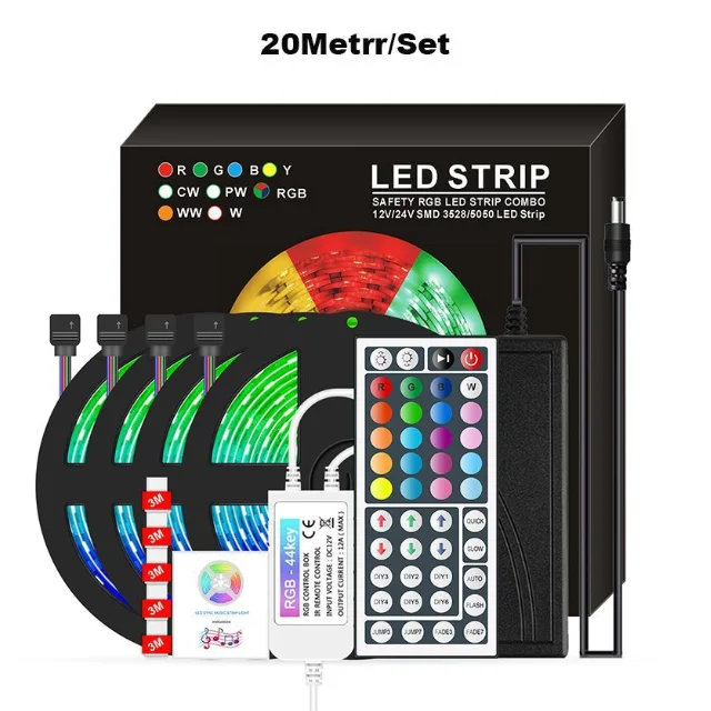 Tenmiro Ft Led Strip Lights Ultra Long M Rgb Color Changing