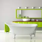 Aifol acrylic freestanding claw foot bath tub for bathroom