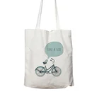 Qetesh Wholesale Custom Printed Blank 12 Oz Cotton Canvas Tote Bag