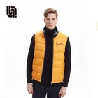 wholesale custom fashion winter warm men reversible down vest