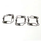 High Quality Brass Barrel Swivel With Safety Snap