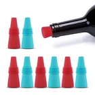 Wine Stopper Caps With Health And Environmental Protection Silicone Wine Stopper Caps With Custom Logo