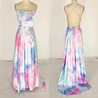 Summer Sleeveless Long chiffon New Style Floral Print Evening Dress Elegant