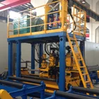 Horizontal H Beam Submerged Arc Welding Assembly Welding Steel structure production line