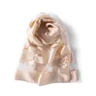 Flower embroidered lady spring autumn stoles new 2020 long women scarf