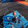 Recycled Tire Rubber Outdoor Basketball Court Flooring Coating