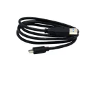 High quality one-meter black mobile phone charging and Data Transfer usb type c 3.0