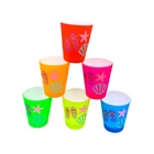 china factory cheap price colorful cute personalised shot glass cup
