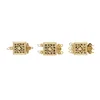 GFR017 8.5mm Square Filigree Pearl Clasp 1/ 2 / 3 Row Hight Quality Strong 14K Gold Filled findings