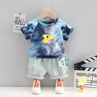 Sets Boy 2021 Popular Summer Kids Sets T-shirts Denim Shorts 2 Pcs Boy Outfits Summer Clothing Sets