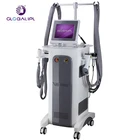 Cavitation body slimming wrinkle removal RF vacuum beauty apparatus machine