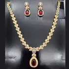 24k gold color stone jewelry set supplies fashion sale manufacturer wholesale