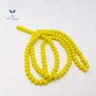 Recyclable DIY Jewelry Accessories Crystal Glass Beads Wholesale Plain Color Flat Round Beads