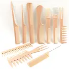 10 Pcs PVC Bag Pro Salon Hair Comb Styling Hairdressing Plastic Barber Combs