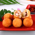 High quality delicious japanese halal food frozen octopus fish ball