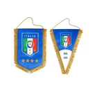 Double Side Stain Fabric Advertising Italy National custom Club Hanging Sports Flag Banner Pennant