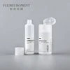 Eco Friendly 100ml Plastic Transparent Flip Cap Round Skin Care Cream Cosmetic Packaging Bottle