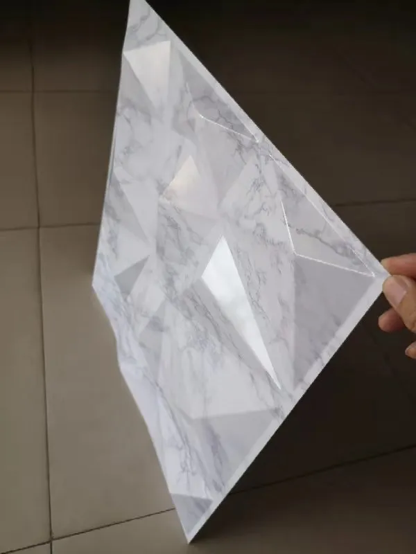 Marble design wall paper 3d decorative plastic wallpaper for interior home decoration