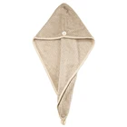 Terry Wrap Hair Drying Cap Turban Microfiber Terry Dry Hair Microfiber Hair Towel