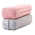 OEM Organic Cotton Soft Comfortable Custom Yoga Bolster Pillow With Handle