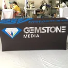 Logo printing christmas table cloth tablecloth