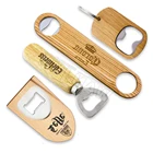 Wooden Bottle Opener Keychain Professional Wholesale Customized Safety Environmental Blank