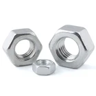 Factory direct stainless steel/Carbon steel hex nuts din934 m2 m4 m6 m8 m10 m12 m16 m20 m30