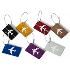 China wholesale Blank aluminium luggage tag With Wire Ring