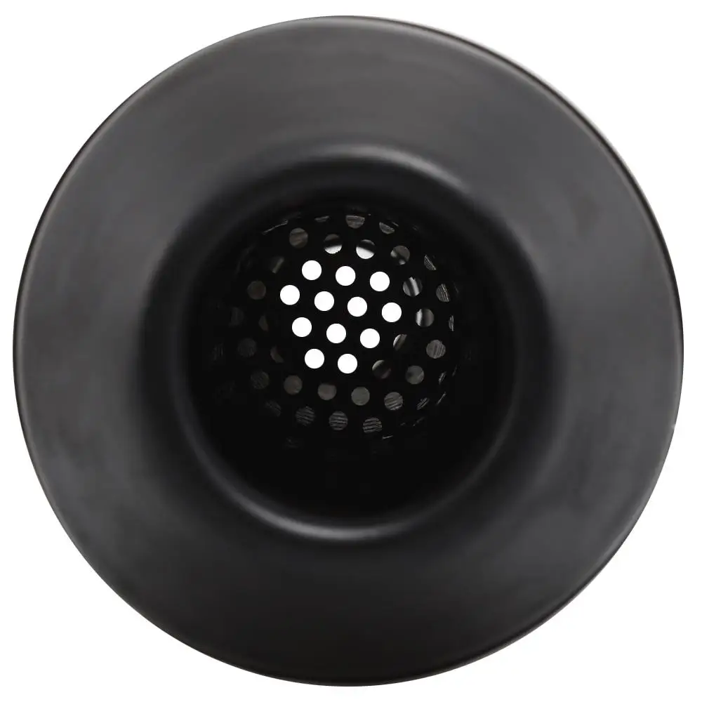Motorcycle Cafe Racer Exhaust Pipe with Sliding Bracket Matte Black Chrome Universal 35mm 39mm 43mm
