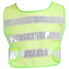 Hi Vis Adjustable Mesh Safety Utility Vest Clothing