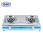 Double Burner New Model Steel Burner Cap Blue Beautiful Fire Kitchen Appliance Gas Stove/Gas Cooker