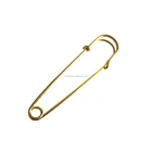 Cheap Price Big Gold Safety Pin, Large Safety Pin For Garment