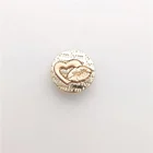 Buttons Jeans Button Custom Logo Cloth Clothing 17mm Embossed Vintage Denim Jeans Buttons And Rivets For Garment