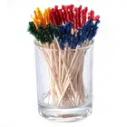 Decorative Wood Manufacture Single Point Birch Birchwood Toothpick