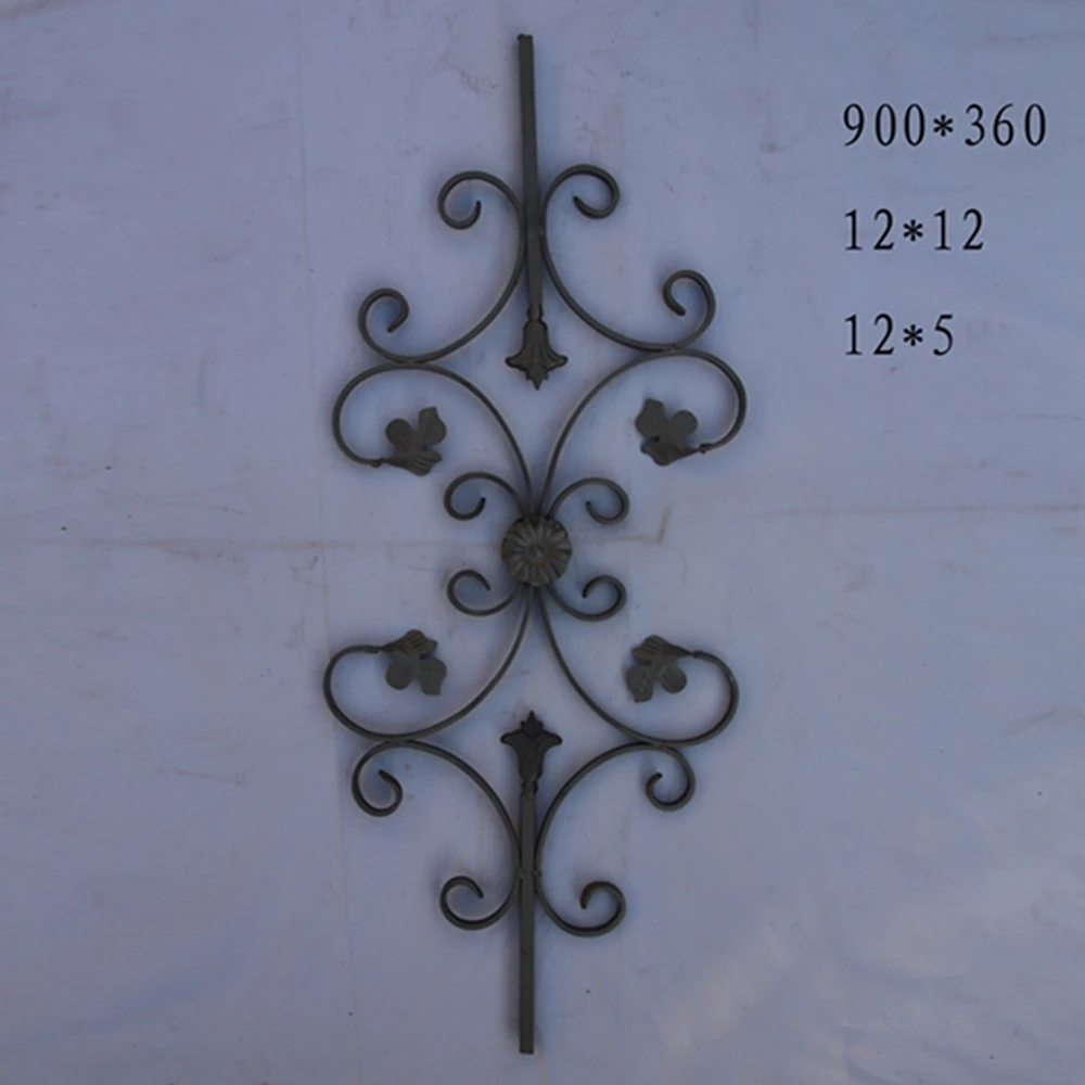 Stair Railing Wrought iron Decoration Parts Forged balusters