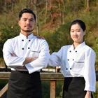 Chef Uniform Spot Kitchen Cook Top Chef Uniform/cotton Fabric Executive Chef Jacket