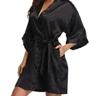 custom sleeping bride silk robe, silk fabric for women