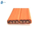 H07VVH6-F PVC insulated flexible flat cable for cranes for medium mechanical loads