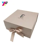Durableinuse custom handmade Luxury matt pink folding magnetic wig gift paper box